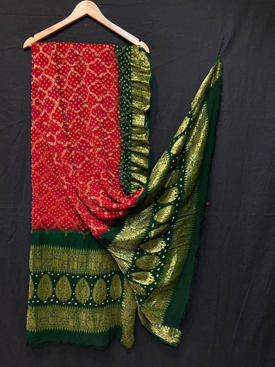 BROACH BANARSI GHATCHOLA DUPATTA main image 1