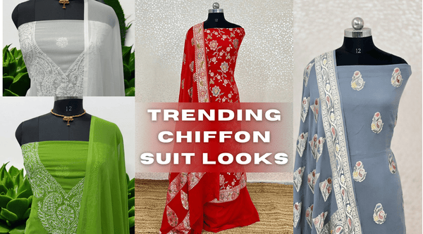 Chiffon Suit Looks That’ll Have You Feeling Like a Total Vibe - Leheriya