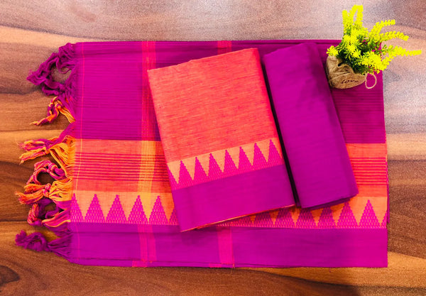 What distiguishes Handloom Mangalgiri Cotton Fabric from other weaves?