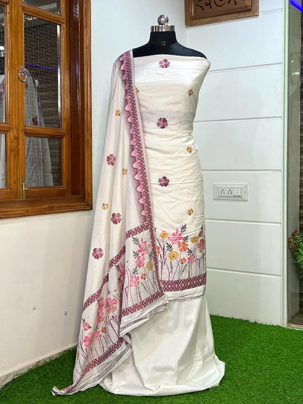 Banarasi Cotton Silk Salwar Suit