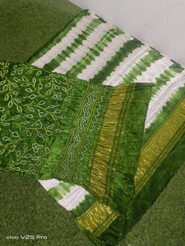 Pure Modal Silk 2 pc Bandhej Salwar Suit