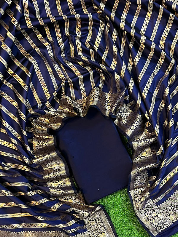Leheriya Exclusive Banarasi Silk Salwar Suit