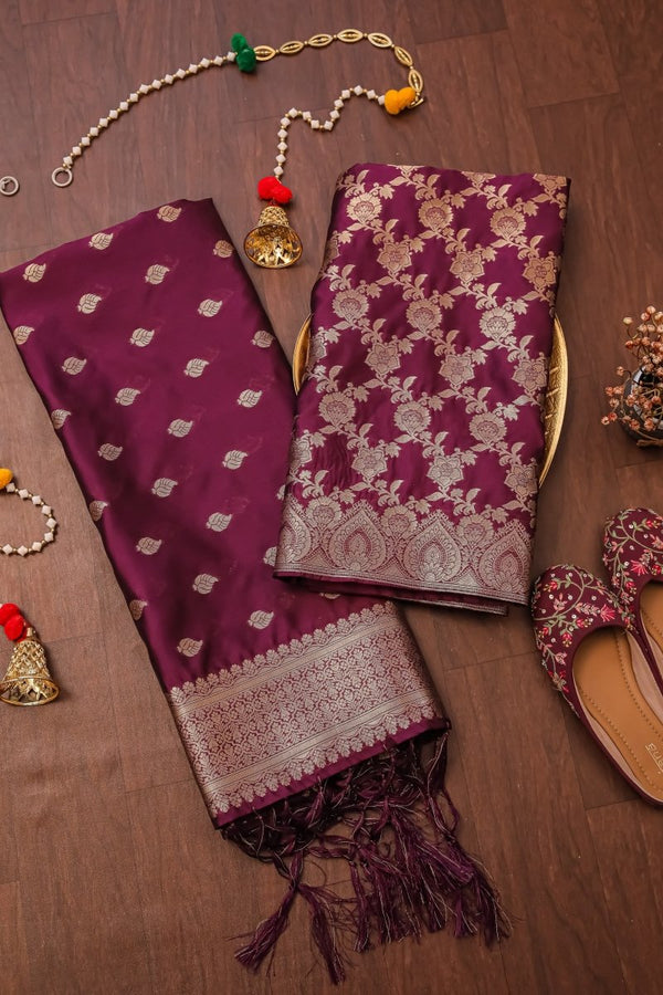 Banarasi 2 pc Paithani Salwar Suit - Leheriya