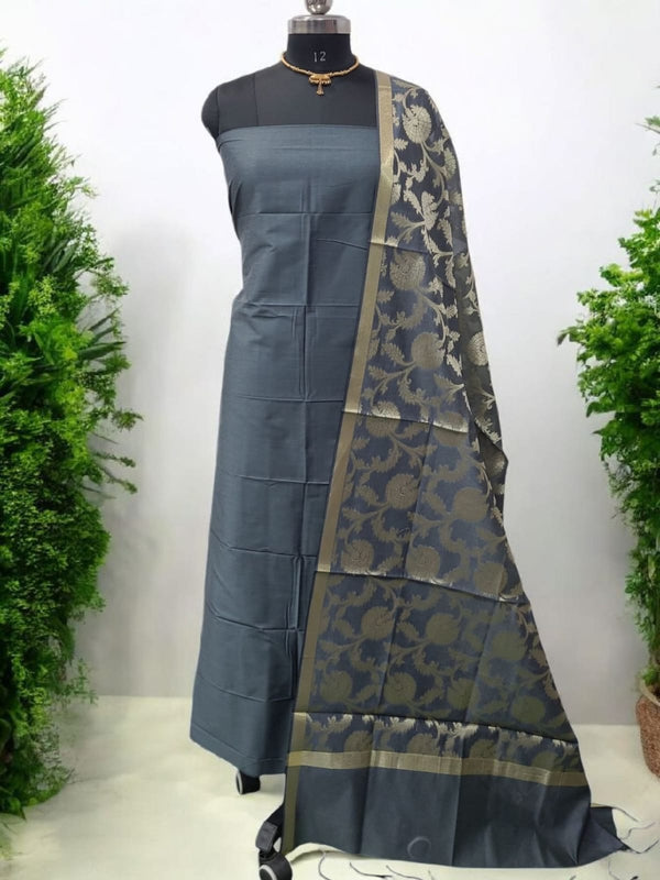Banarasi 2 pc Salwar Suit - Leheriya
