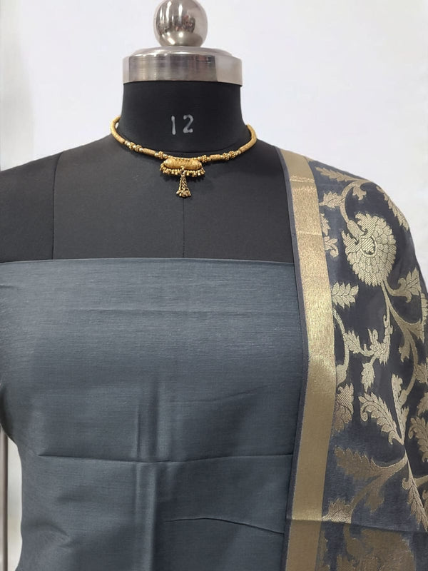 Banarasi 2 pc Salwar Suit - Leheriya