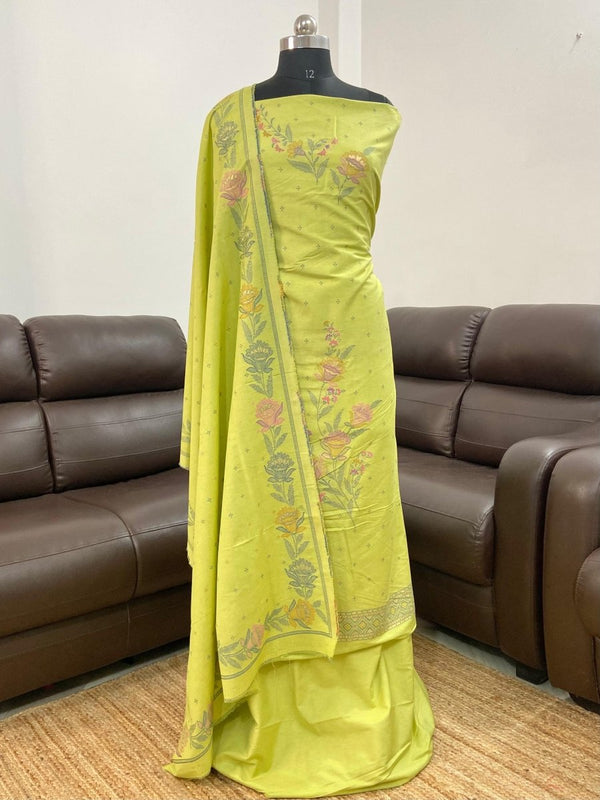 Banarasi 3 pc Salwar Suit - Leheriya