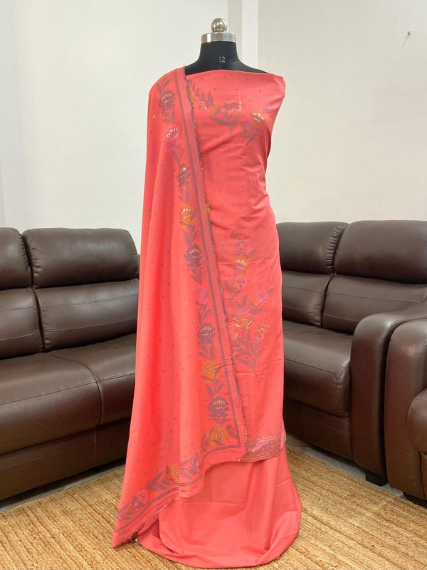 Banarasi 3 pc Salwar Suit - Leheriya