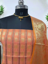 Banarasi 3 pc Salwar Suit - Leheriya