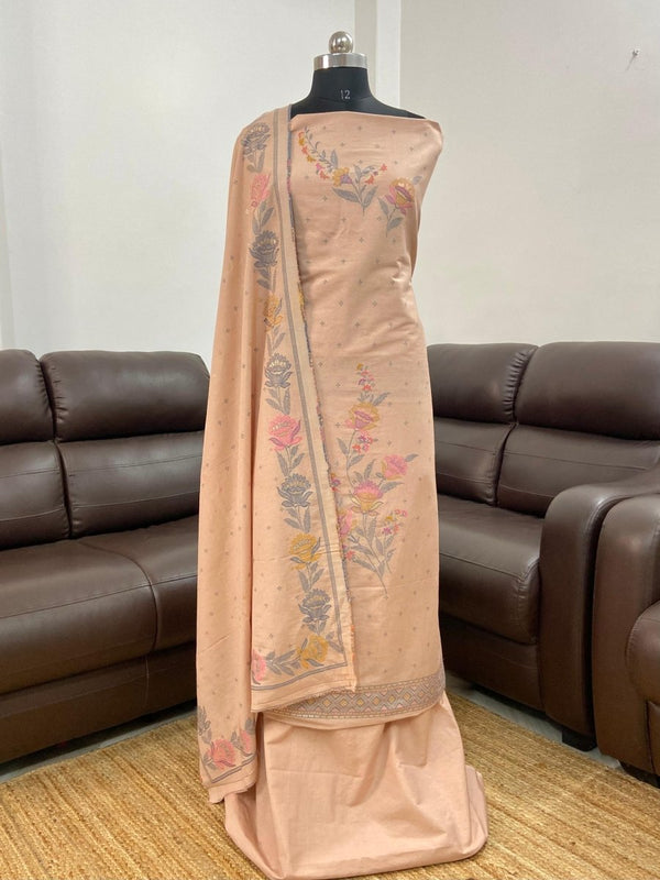 Banarasi 3 pc Salwar Suit - Leheriya
