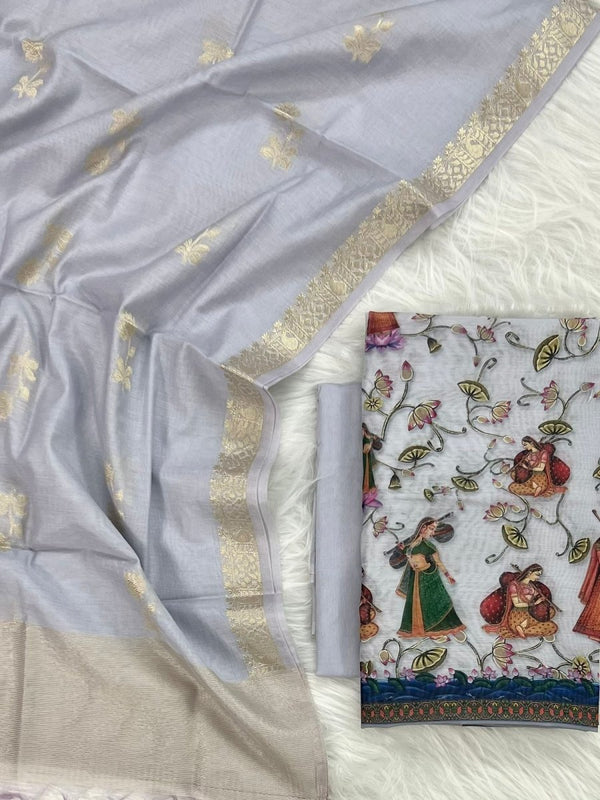 Banarasi Pichwai Salwar Suit - Leheriya