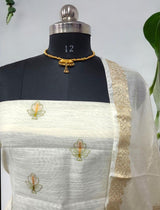 Banarasi Salwar Suit Material - Leheriya