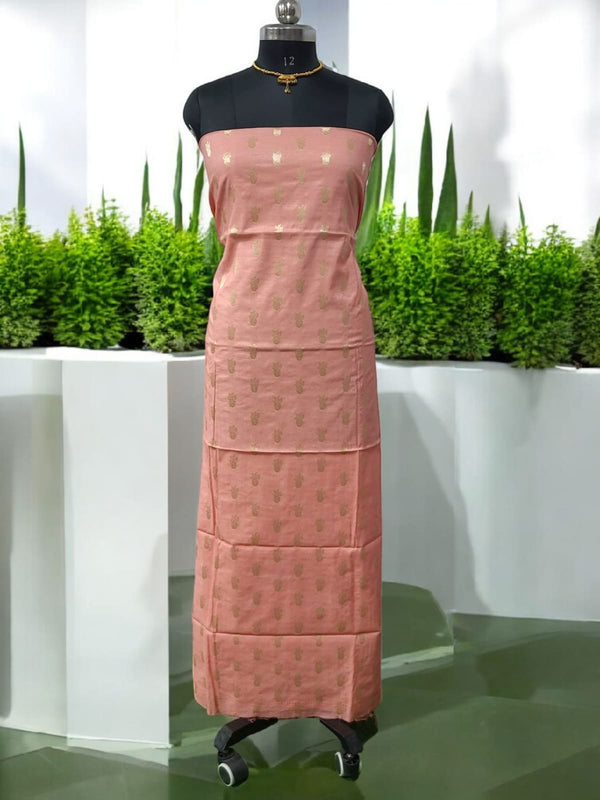 Banarasi Salwar Suit with Digital Print Dupatta - Leheriya