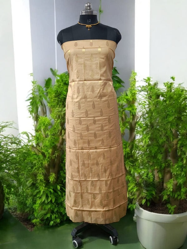 Banarasi Salwar Suit with Digital Print Dupatta - Leheriya