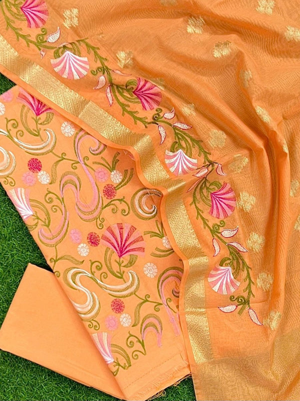 Banarasi Suit Material - Leheriya