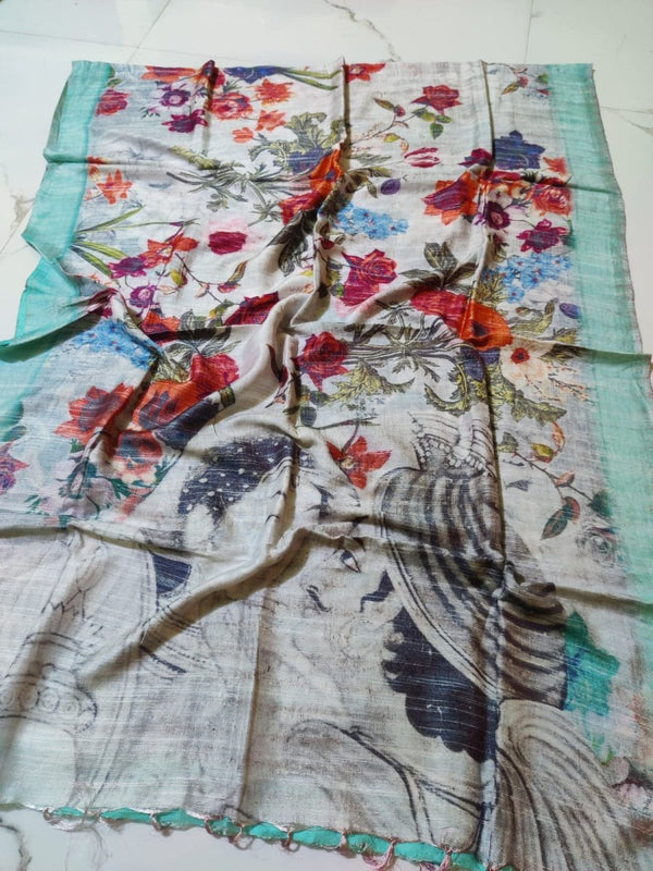 Bhagalpuri Digital Print Dupatta - Leheriya
