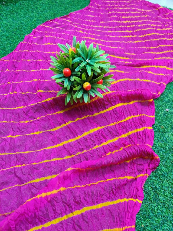 Chiffon Leheriya Sawan Special Dupatta - Leheriya