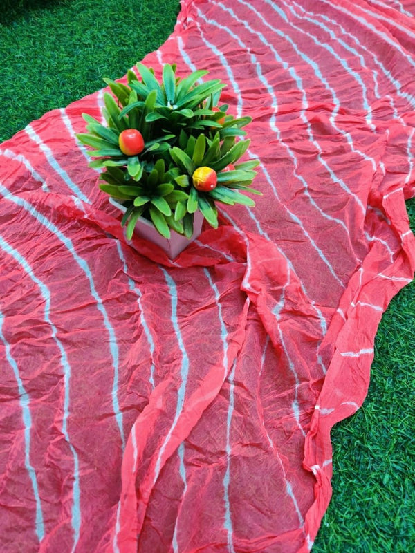 Chiffon Leheriya Sawan Special Dupatta - Leheriya