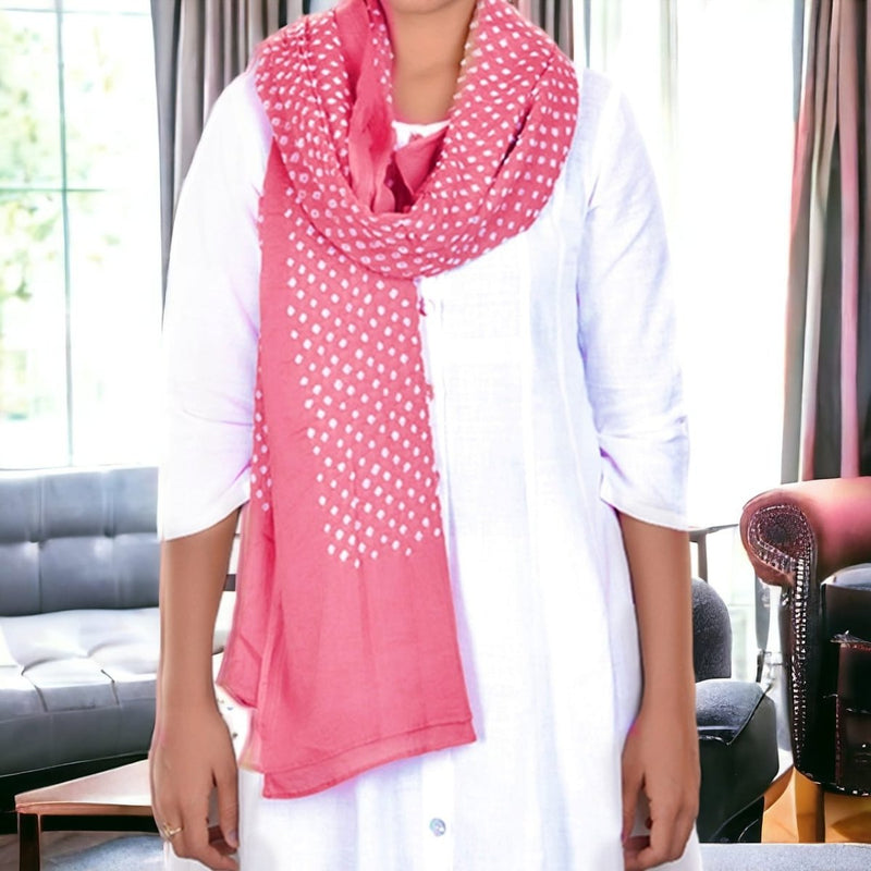 Designer Bandhani Dupatta - Leheriya