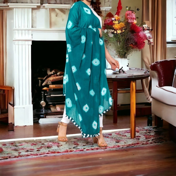 Designer Pabar Bandhani Dupatta - Leheriya