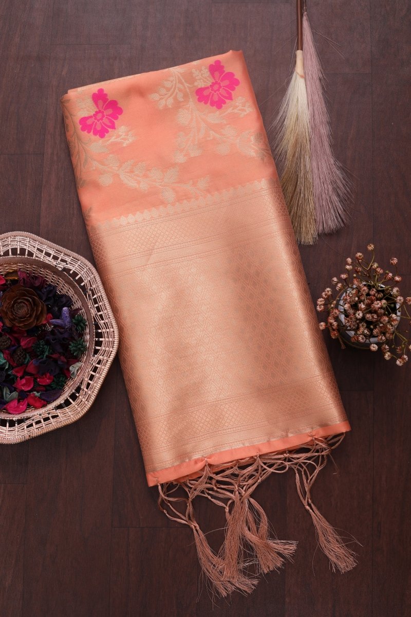 Elegant Paithani Silk Dupatta - Leheriya