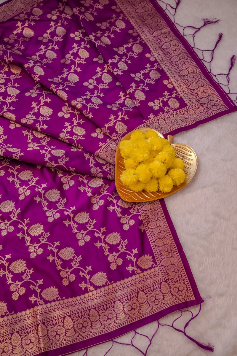 Elegant Paithani Silk Dupatta - Leheriya