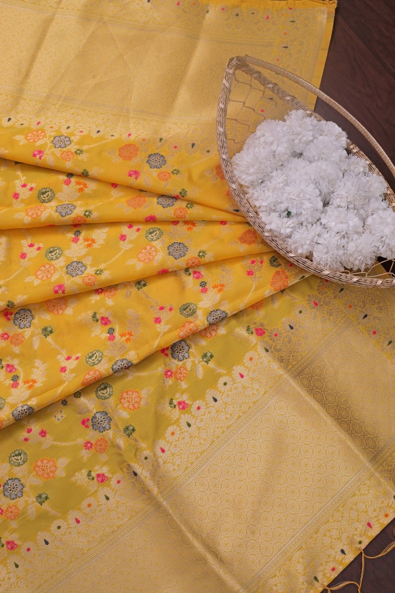 Elegant Paithani Silk Dupatta - Leheriya