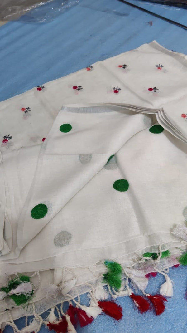 Embroidery Work Dupatta - Leheriya