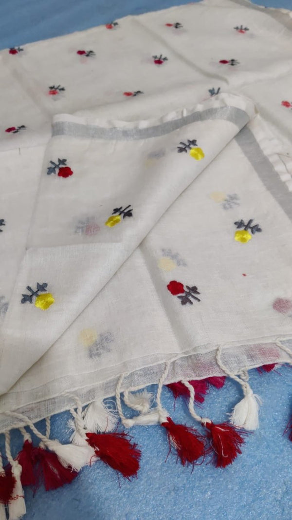 Embroidery Work Dupatta - Leheriya