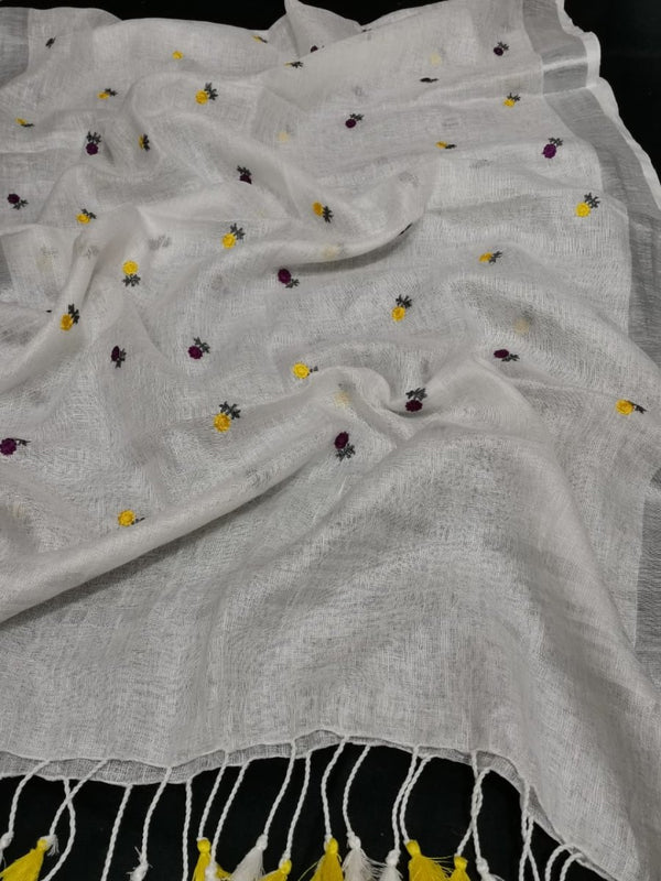Embroidery Work Dupatta - Leheriya