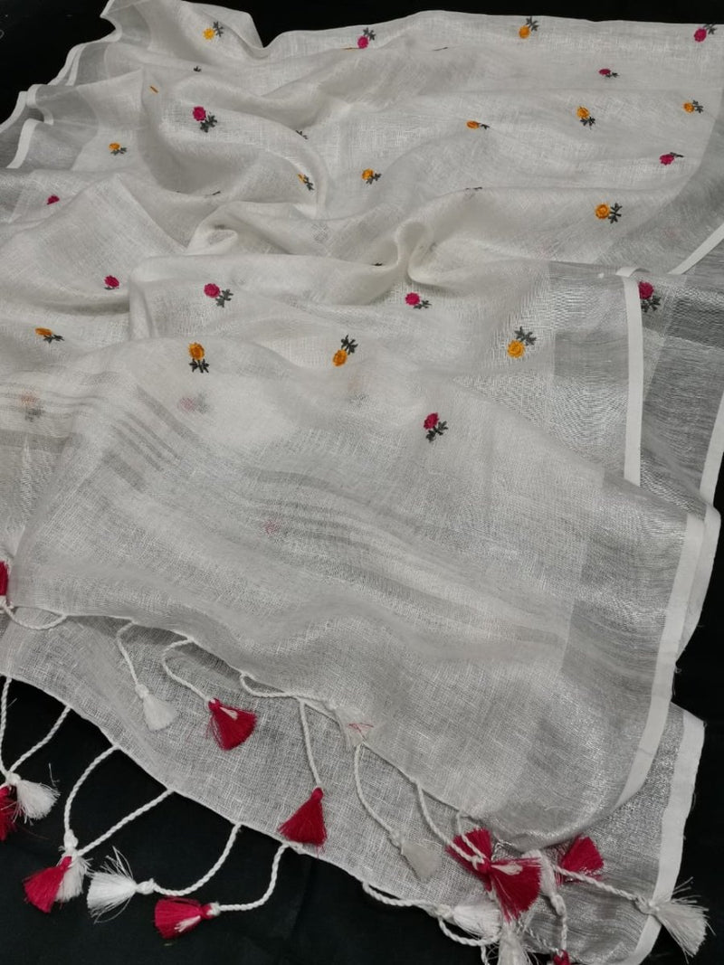 Embroidery Work Dupatta - Leheriya