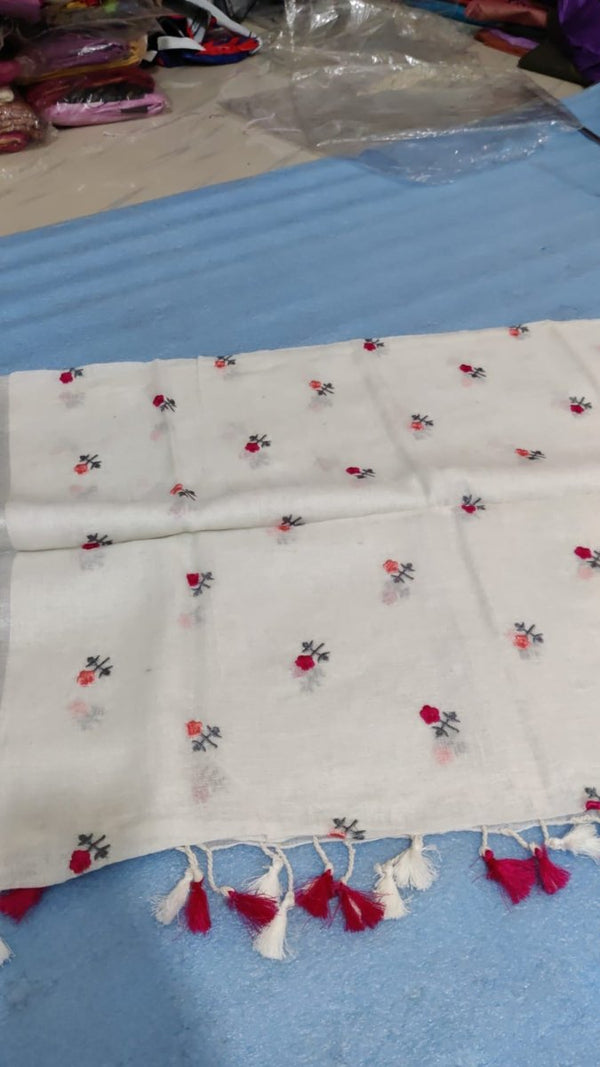 Embroidery Work Dupatta - Leheriya