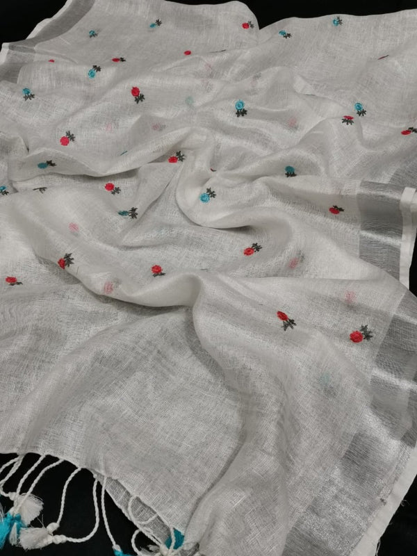 Embroidery Work Dupatta - Leheriya