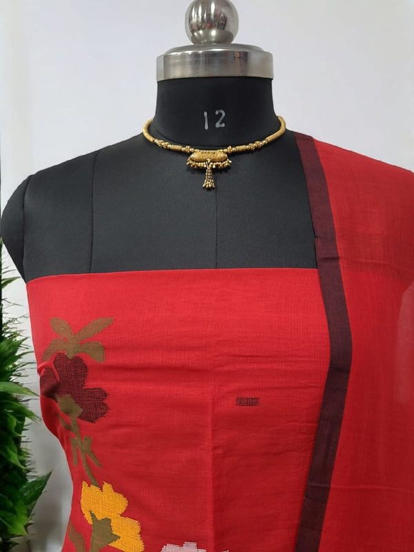 Handloom Jamdani 2 pc Cotton Salwar Suit - Leheriya