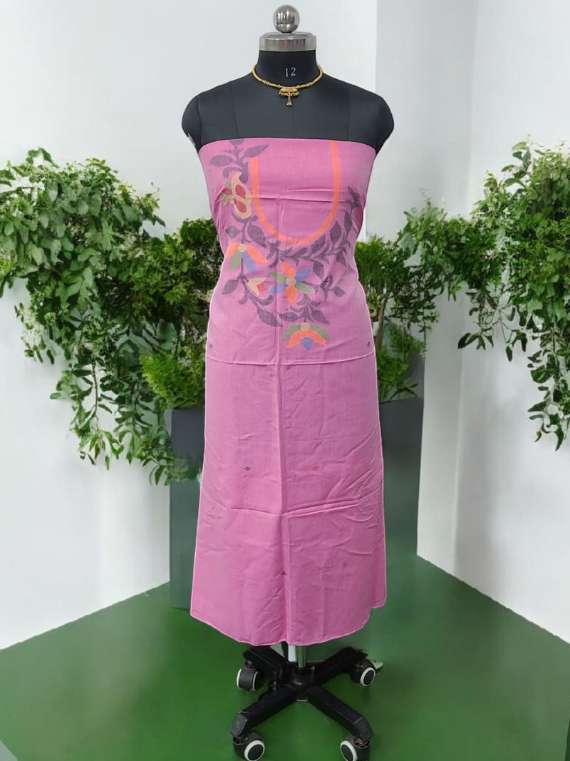 Handloom Jamdani 2 pc Cotton Salwar Suit - Leheriya