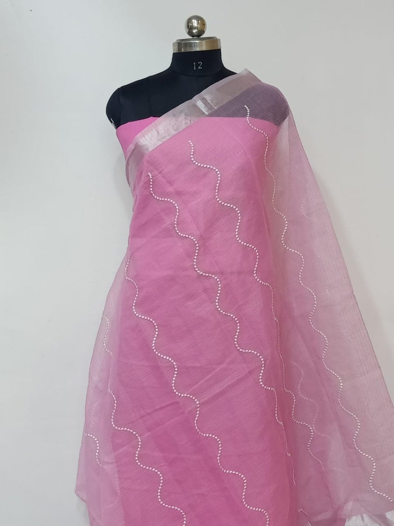 Kota Doria Cotton Dupatta - Leheriya