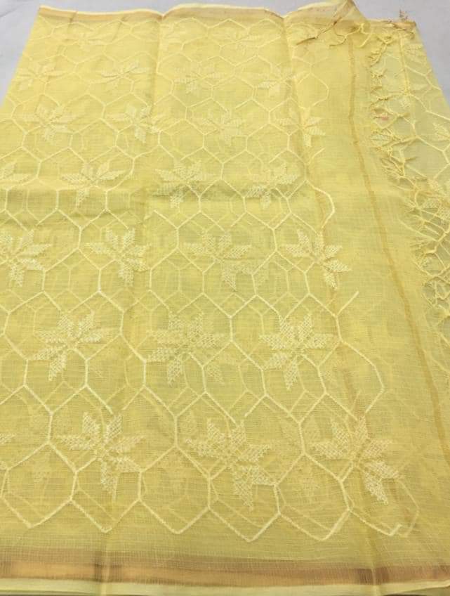 Kota Doria Pure Cotton Dupatta - Leheriya