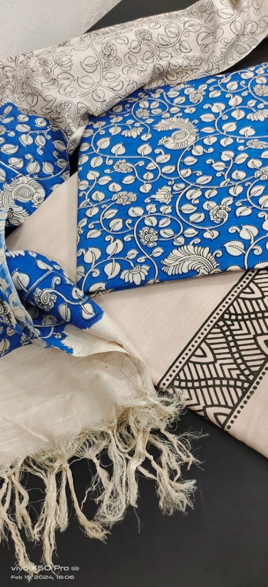 Madhubani Print Suit Salwar Suit - Leheriya