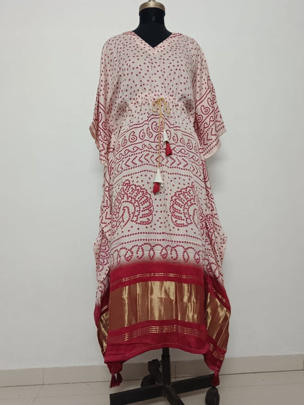Modal Silk Kaftan - Leheriya