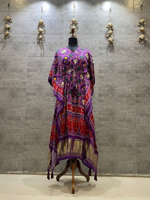 Modal Silk Kaftan - Leheriya