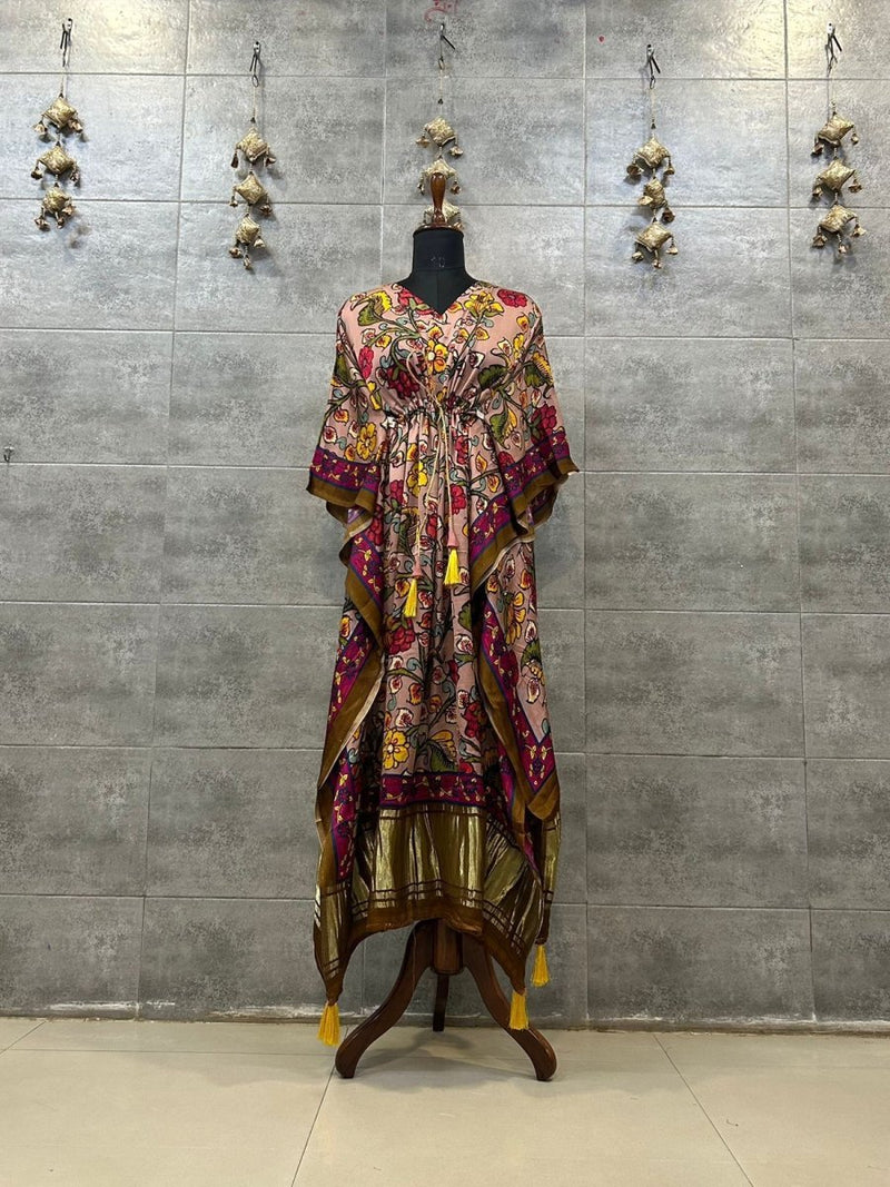 Modal Silk Kaftan - Leheriya