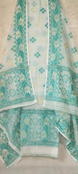 Original Woven Dhakai Jamdani 2 pc Salwar Suit - Leheriya