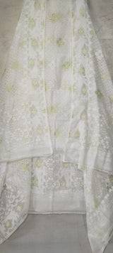 Original Woven Dhakai Jamdani 2 pc Salwar Suit - Leheriya