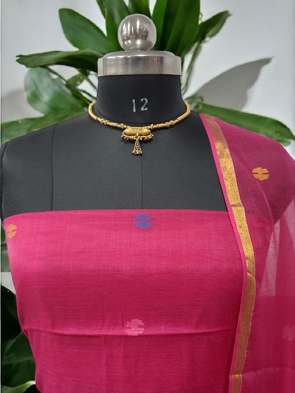 Original Woven Jaal Muslin Jamdani 2 pc Salwar Suit Set | Lotus | - Leheriya