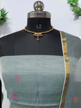 Original Woven Jaal Muslin Jamdani 2 pc Salwar Suit Set | Lotus | - Leheriya