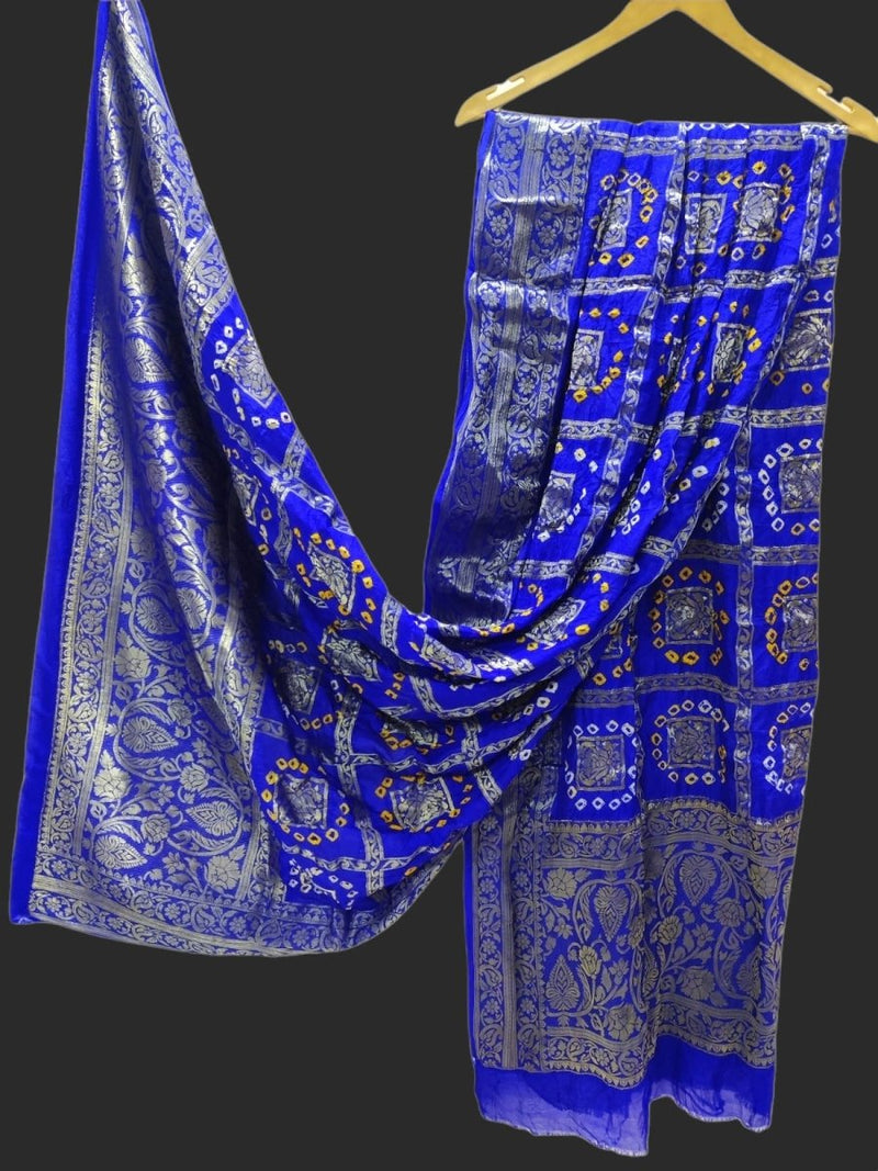 Premium Banarasi Bandhej Ghatchola Dupattas - Leheriya