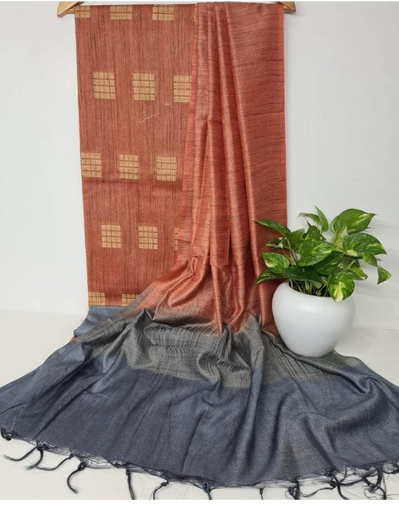 Premium Quality Katan Silk Unstitched Salwar Suits - Leheriya