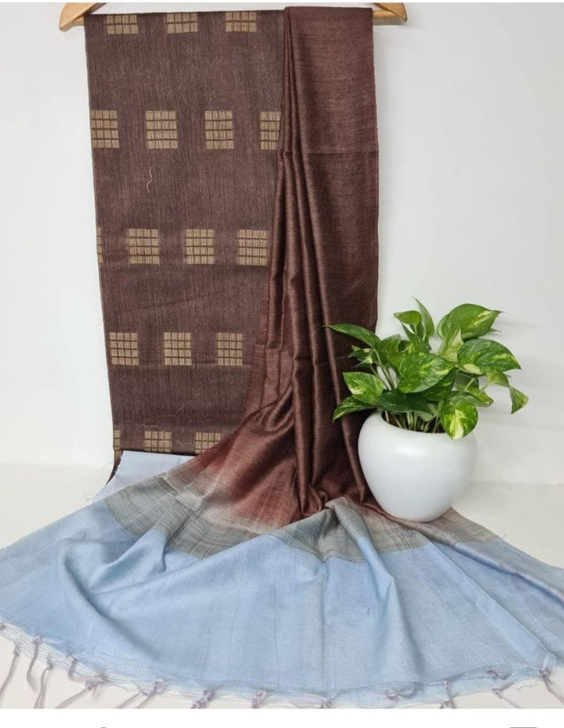 Premium Quality Katan Silk Unstitched Salwar Suits - Leheriya