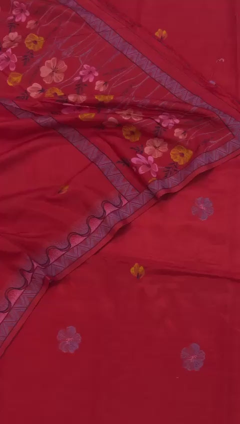 Banarasi Cotton Silk Salwar Suit