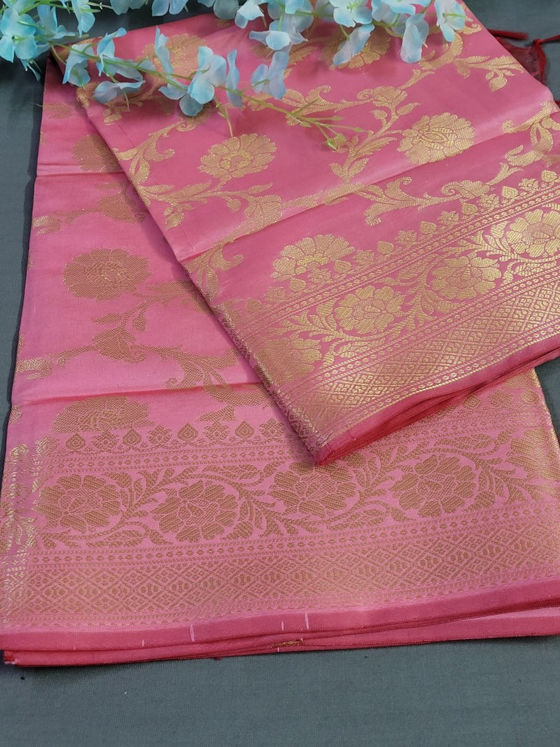 Pure Banarasi Cotton Silk Dupatta - Leheriya