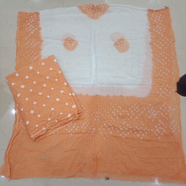 Pure Cotton Bandhej Allover Salwar Suit - Leheriya